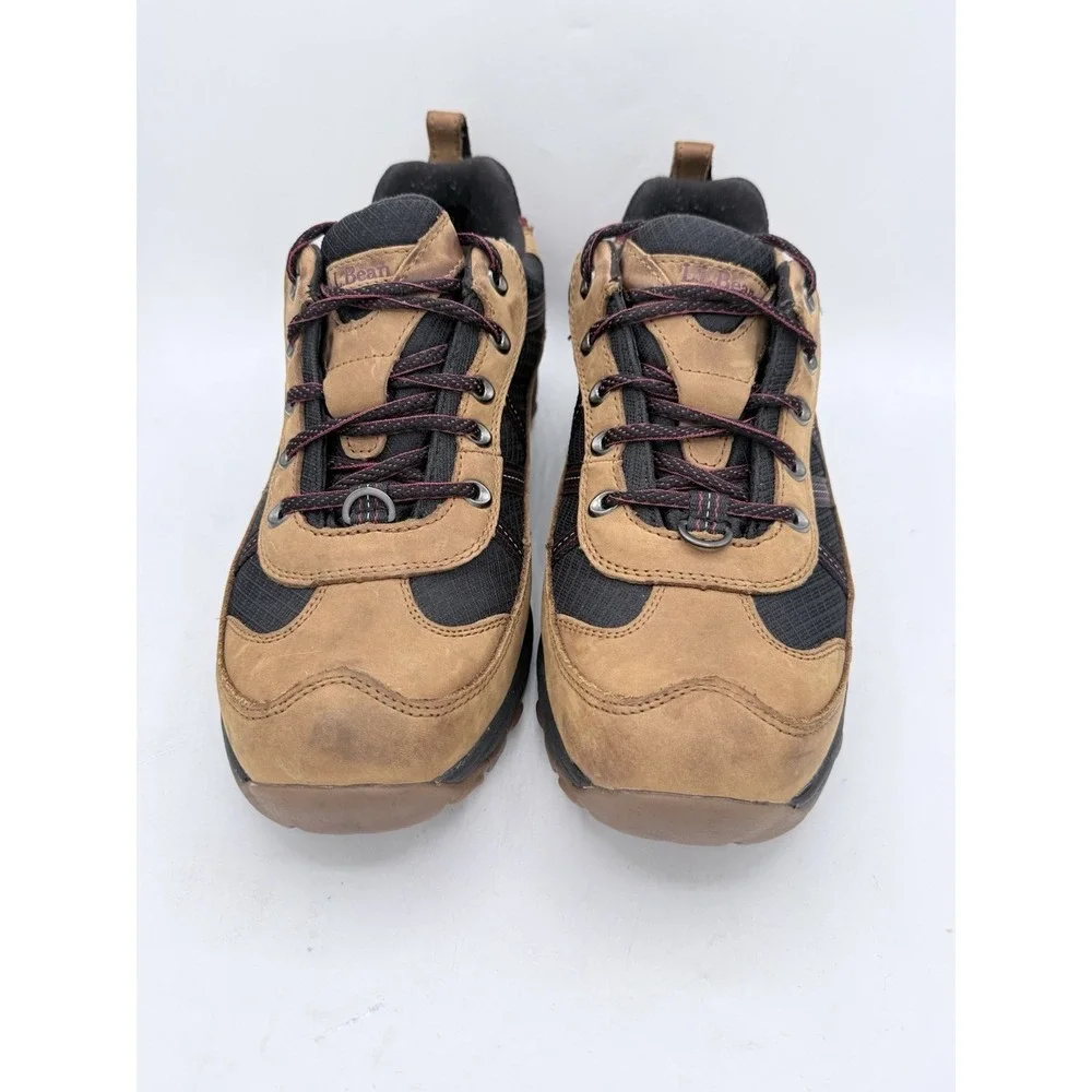 LL Bean Snow Sneakers W/‎ Attic Grip Low Lace Up MEN 10.5 Waterproof EUC